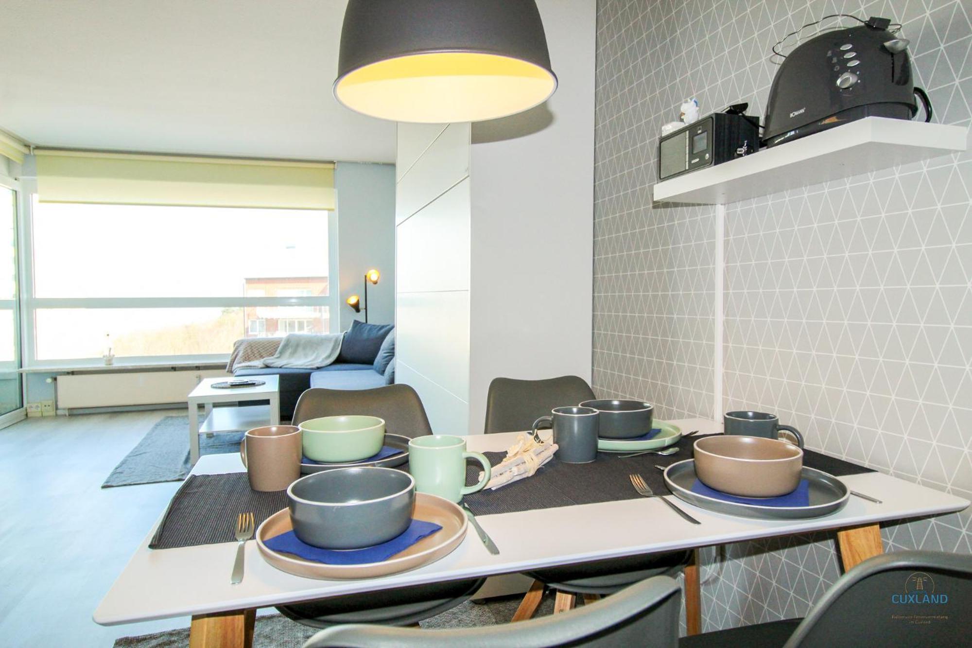 Haus Frische Brise Wohnung 7 10 Inselblick Cuxhaven Dış mekan fotoğraf