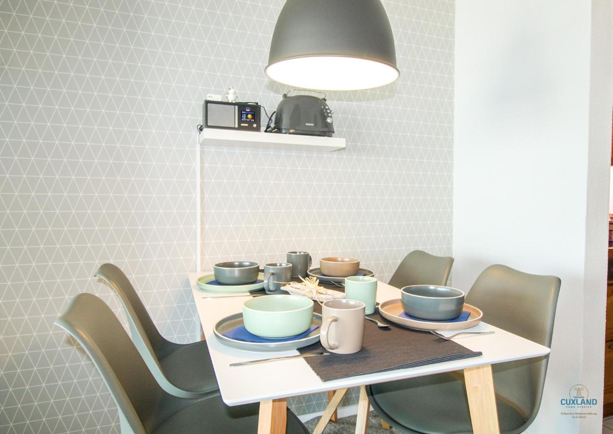 Haus Frische Brise Wohnung 7 10 Inselblick Cuxhaven Dış mekan fotoğraf